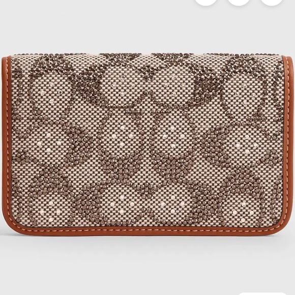 Coach Trail Bag Crystal Jacquard purse and wallet. Selling as a set. - Picture 2 of 13